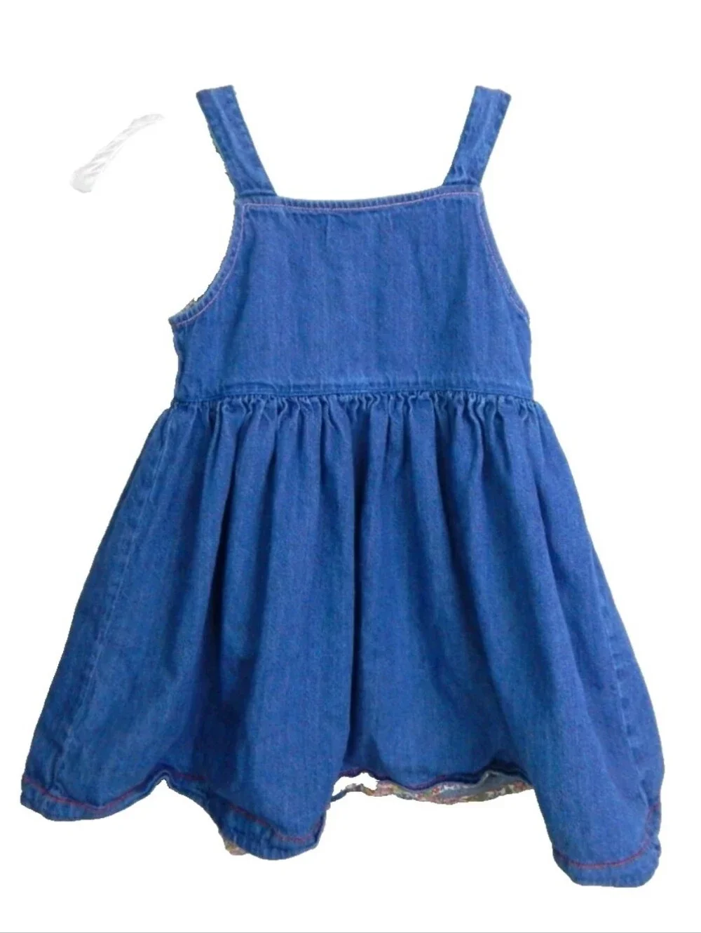 Mini Boden Button Through Pinafore Dress